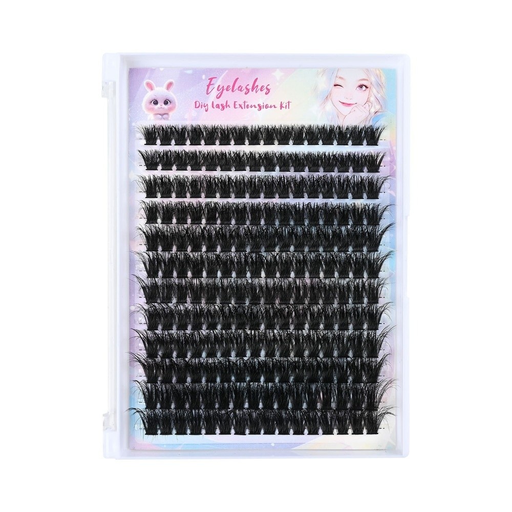 Eyelash Extension Wispy - Cílios Postiços com Aparência Natural, Kit