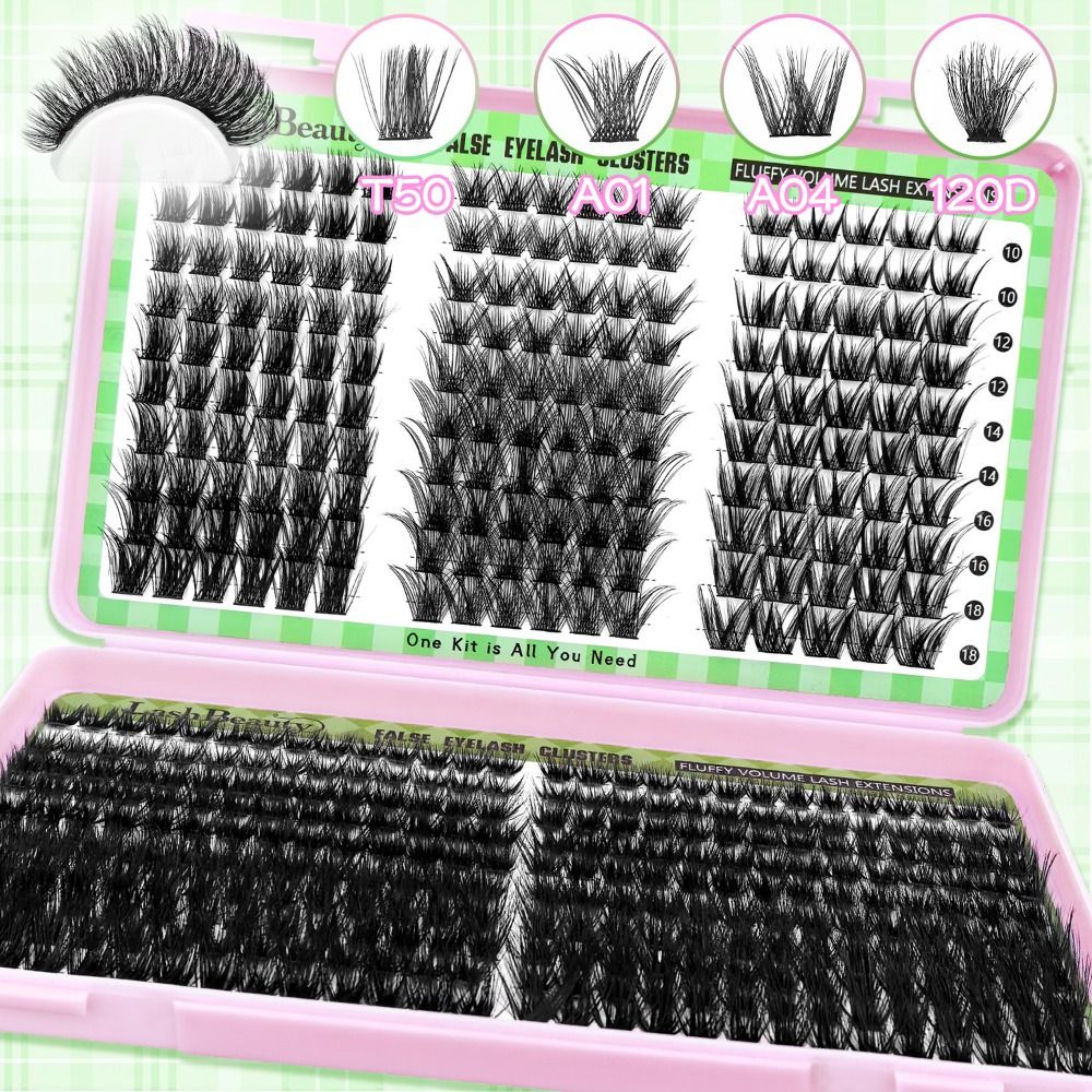 Eyelash Extension Wispy - Cílios Postiços com Aparência Natural, Estilo