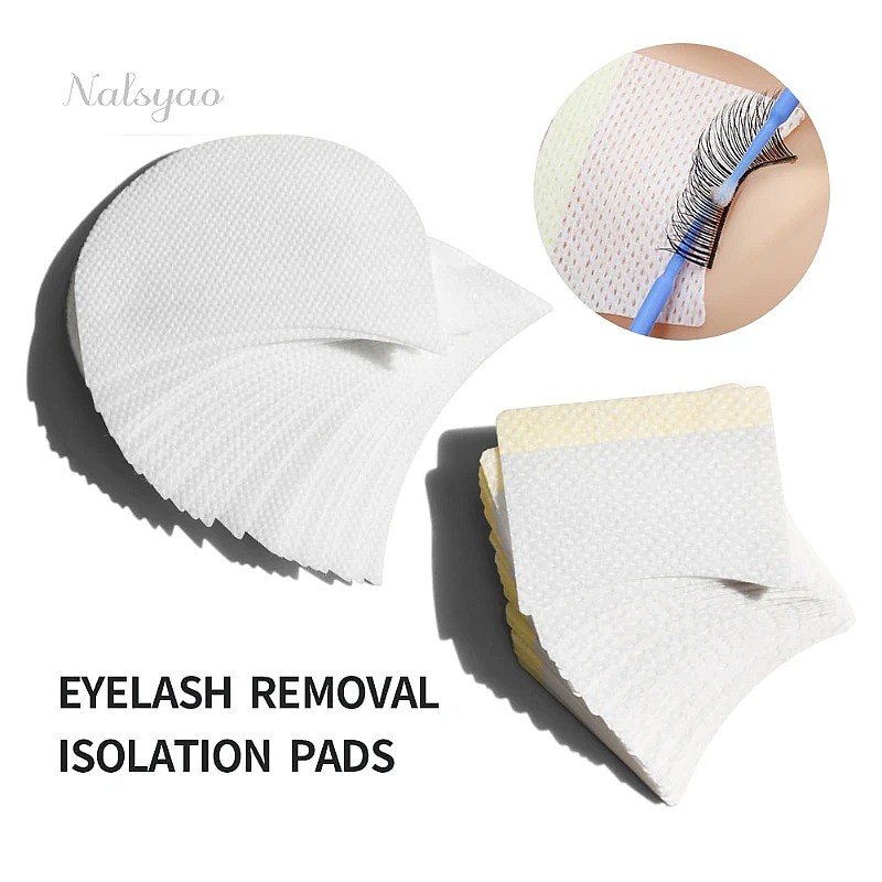 Eyelash Extension Gel Remover - 40 unidades de adesivos descartáveis de