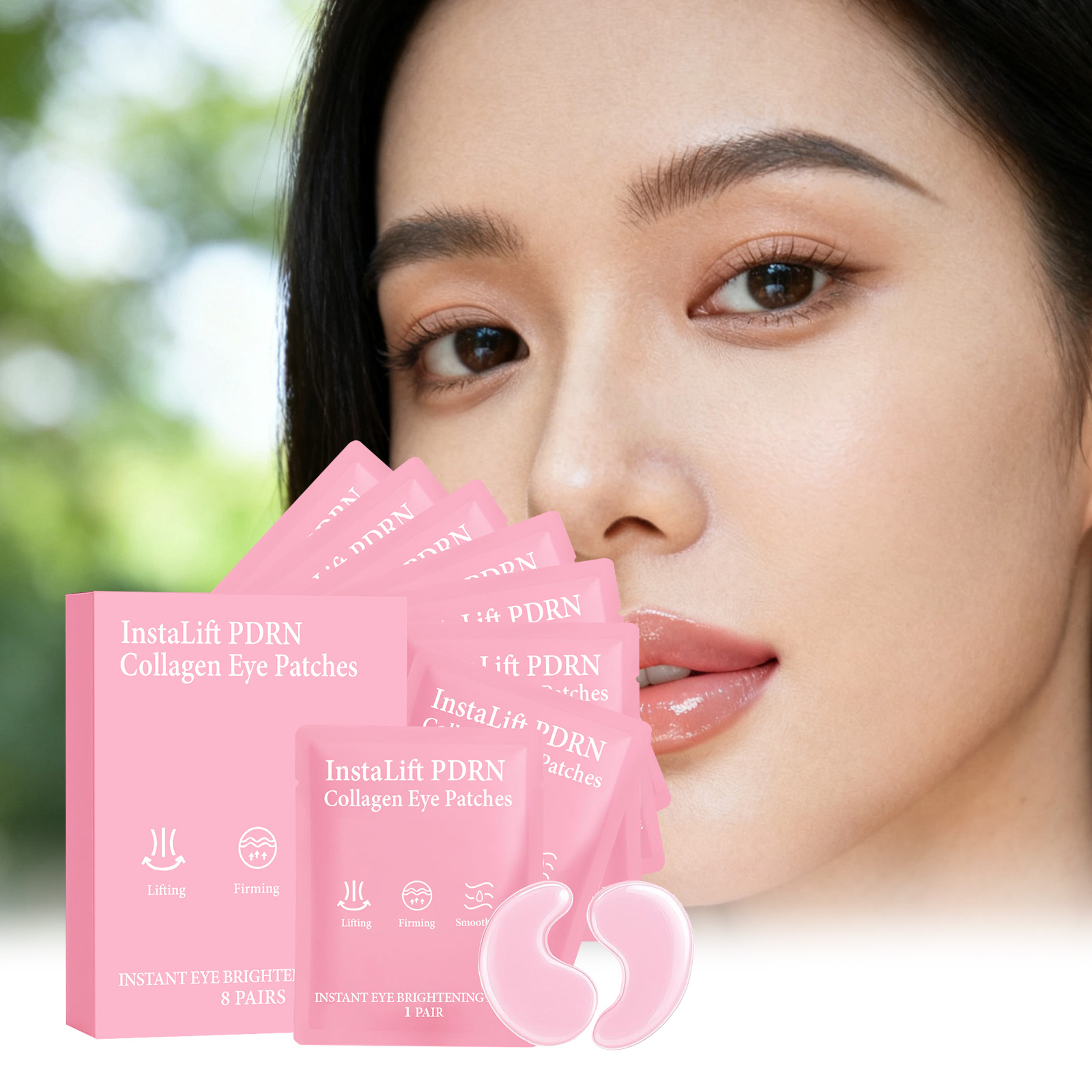 Eye Pad Collagen - Instalift PDRN Colágeno Eye Patches Anti