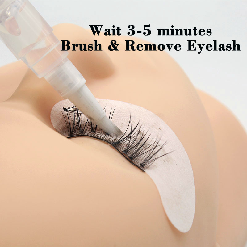Eyelash Extension Gel Remover - Navina seguro lash cola removedor escova