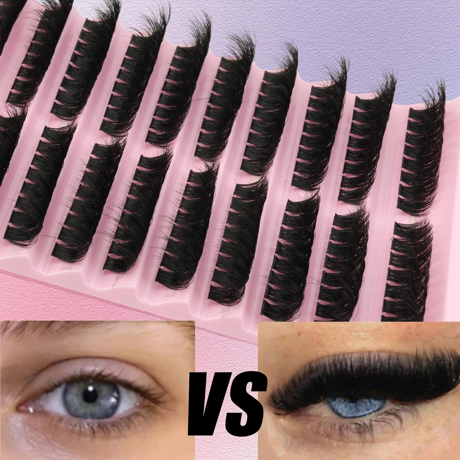 160 pares de cílios postiços r - Eyelash Extension Wispy avaliação e preço