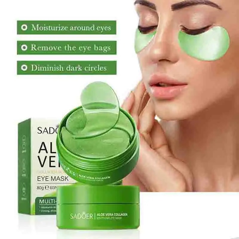 Aloe Vera Collagen Eye Mask, A - Eye Pad Collagen avaliação e preço