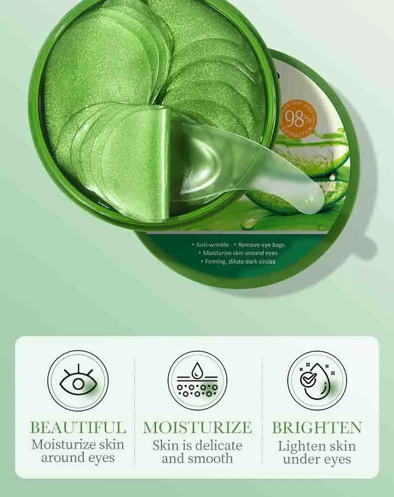 Aloe Vera Collagen Eye Mask, A - Eye Pad Collagen avaliação e preço