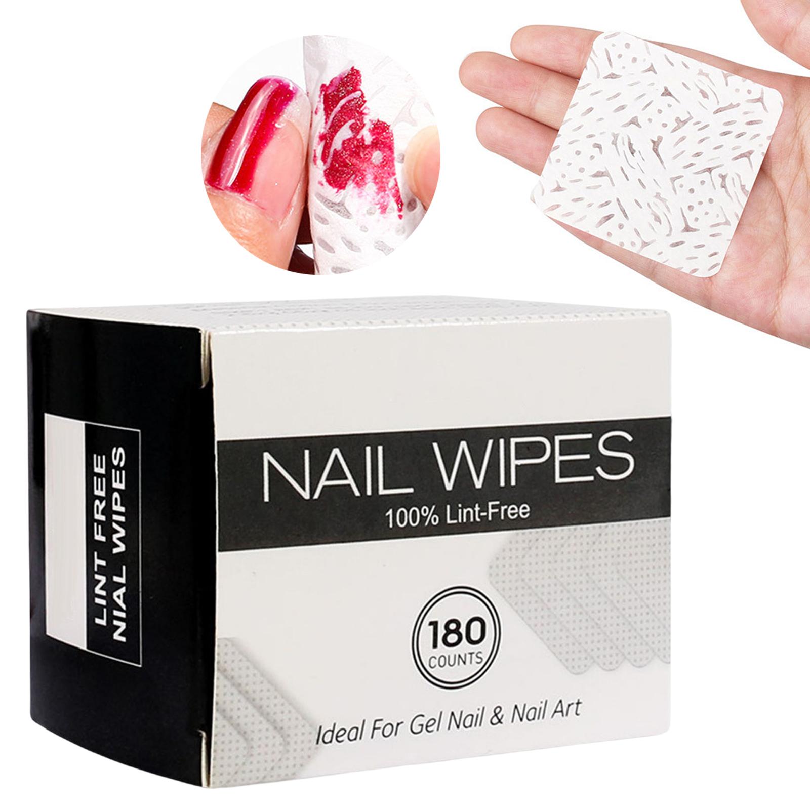 Lenços para unhas sem fiapos,  - Eyelash Extension Gel Remover avaliação e preço