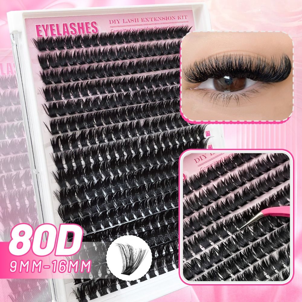 Cílios Postiços com Aparência  - Eyelash Extension Wispy avaliação e preço