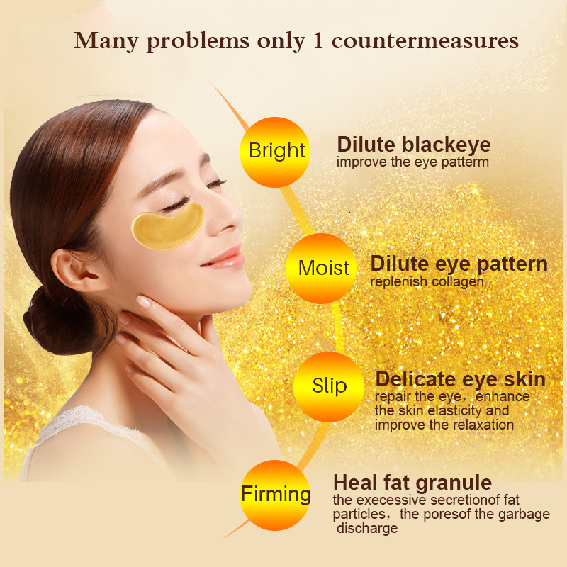 5/10/20/30 pares de cristal ou - Eye Pad Collagen avaliação e preço