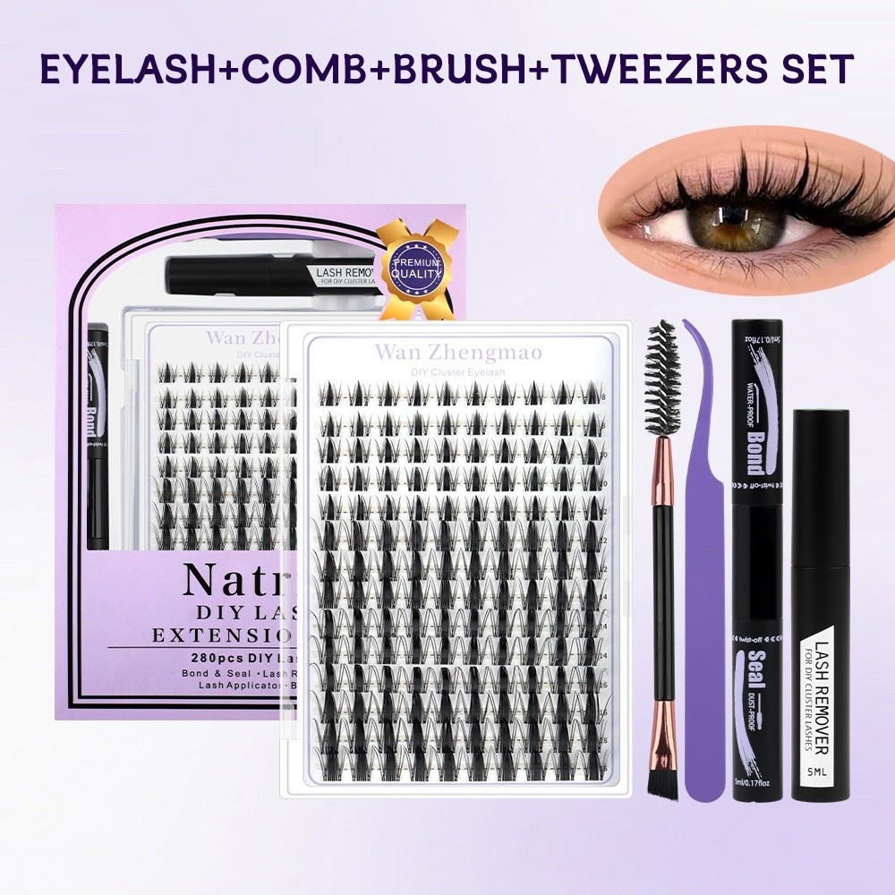 Cílios Postiços de 8-18mm de C - Eyelash Extension Wispy avaliação e preço