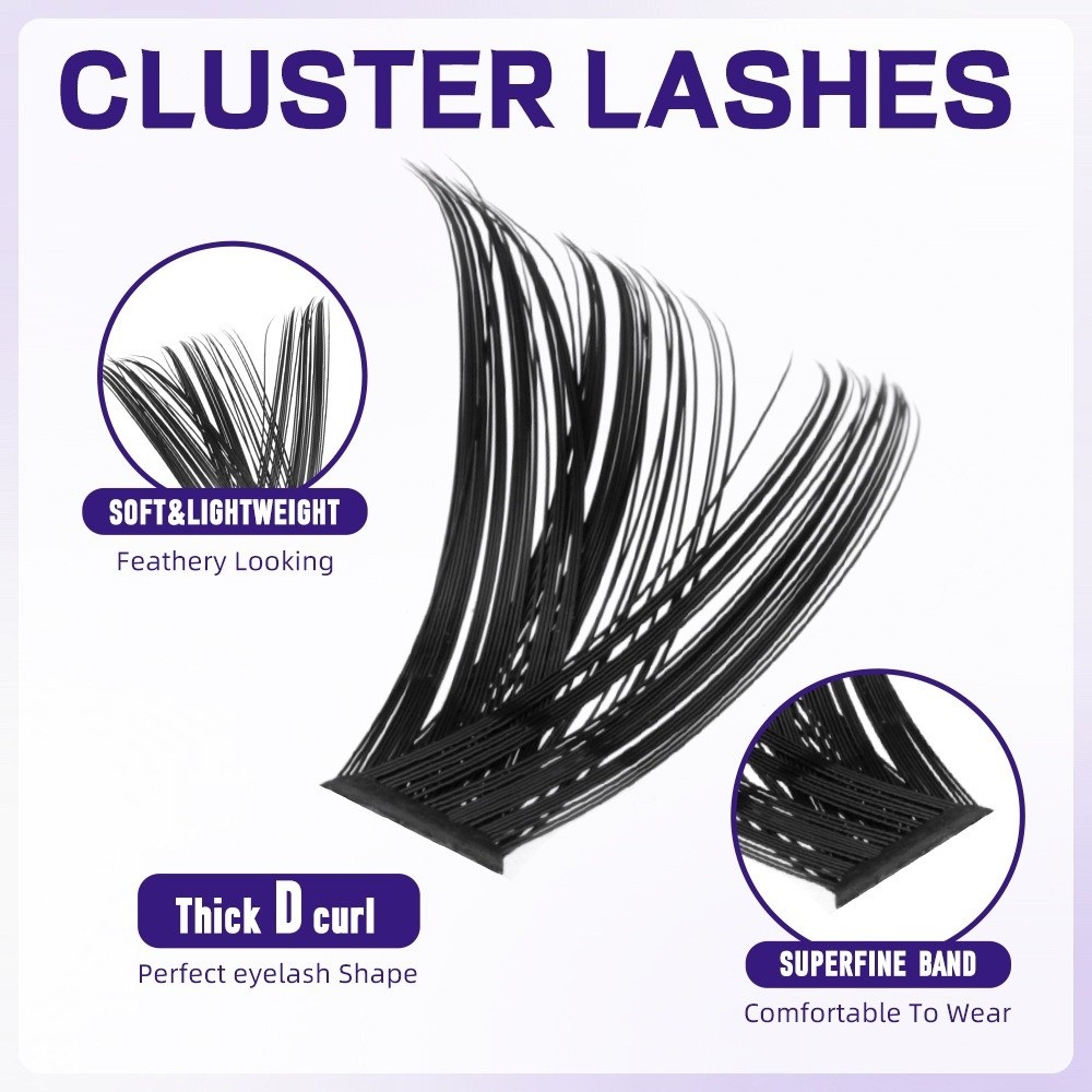 Cílios Postiços de 8-18mm de C - Eyelash Extension Wispy avaliação e preço