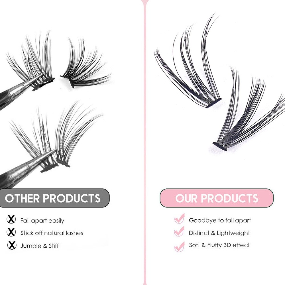 Cílios Postiços de 8-16mm de C - Eyelash Extension Wispy avaliação e preço