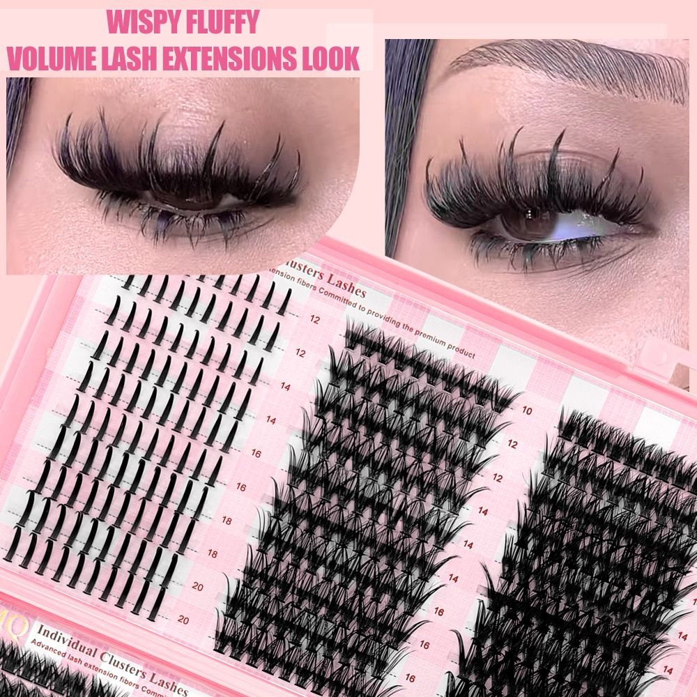 Cílios Postiços de 9-16mm de C - Eyelash Extension Wispy avaliação e preço