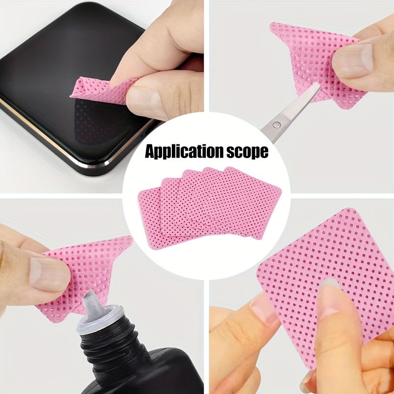 50/100/200pcs Lenços para Unha - Eyelash Extension Gel Remover avaliação e preço