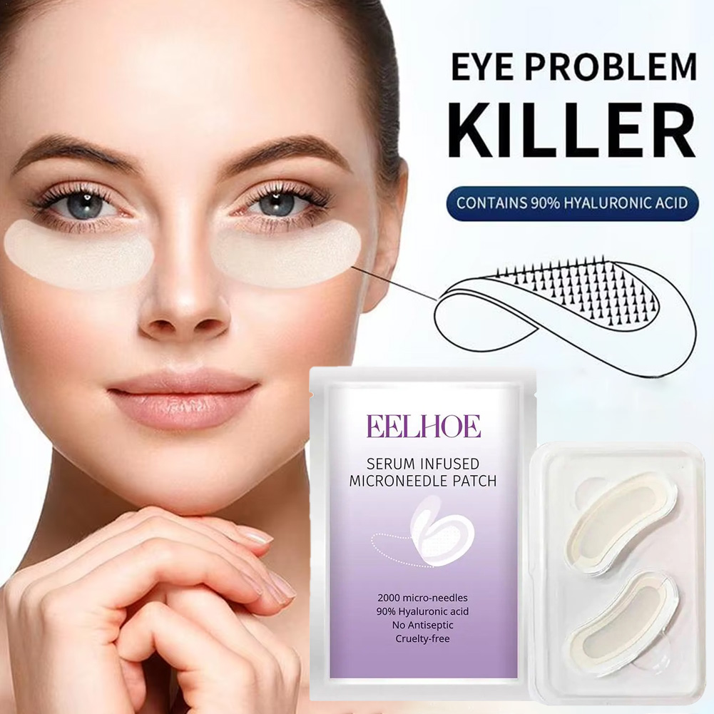 1 par de máscara de microagulh - Eye Pad Collagen avaliação e preço
