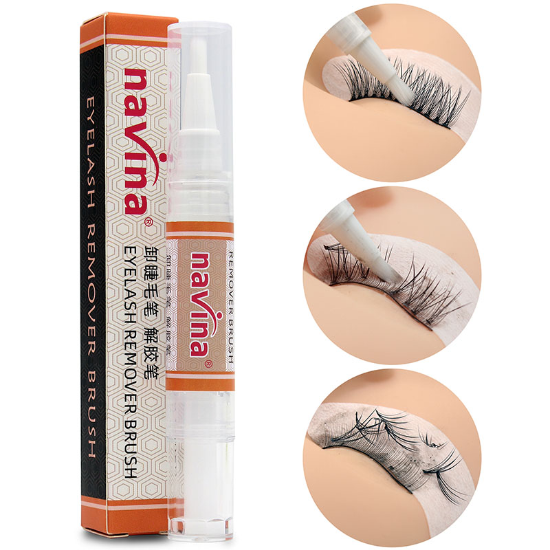 Navina seguro lash cola remove - Eyelash Extension Gel Remover avaliação e preço